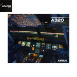Airbus A320neo Cockpit View Poster (50cm x 40cm)