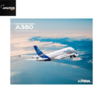 Airbus A380 Flight View Poster (50cm x 40cm)